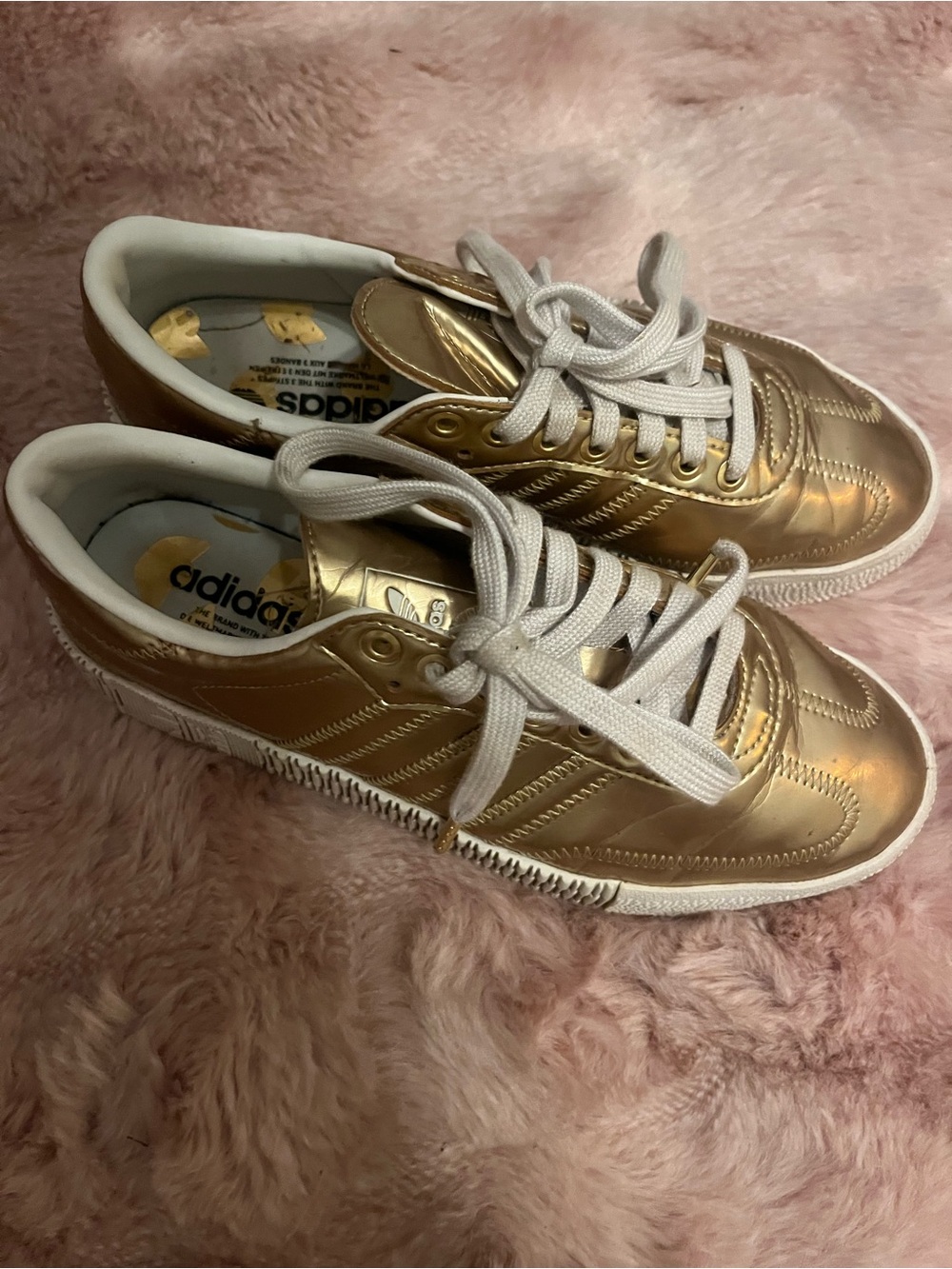 adidas White Interior Label Low-Top Sneaker- likely men 8.5